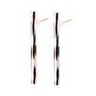 K18post スティックピアス 4デザイン×3カラー