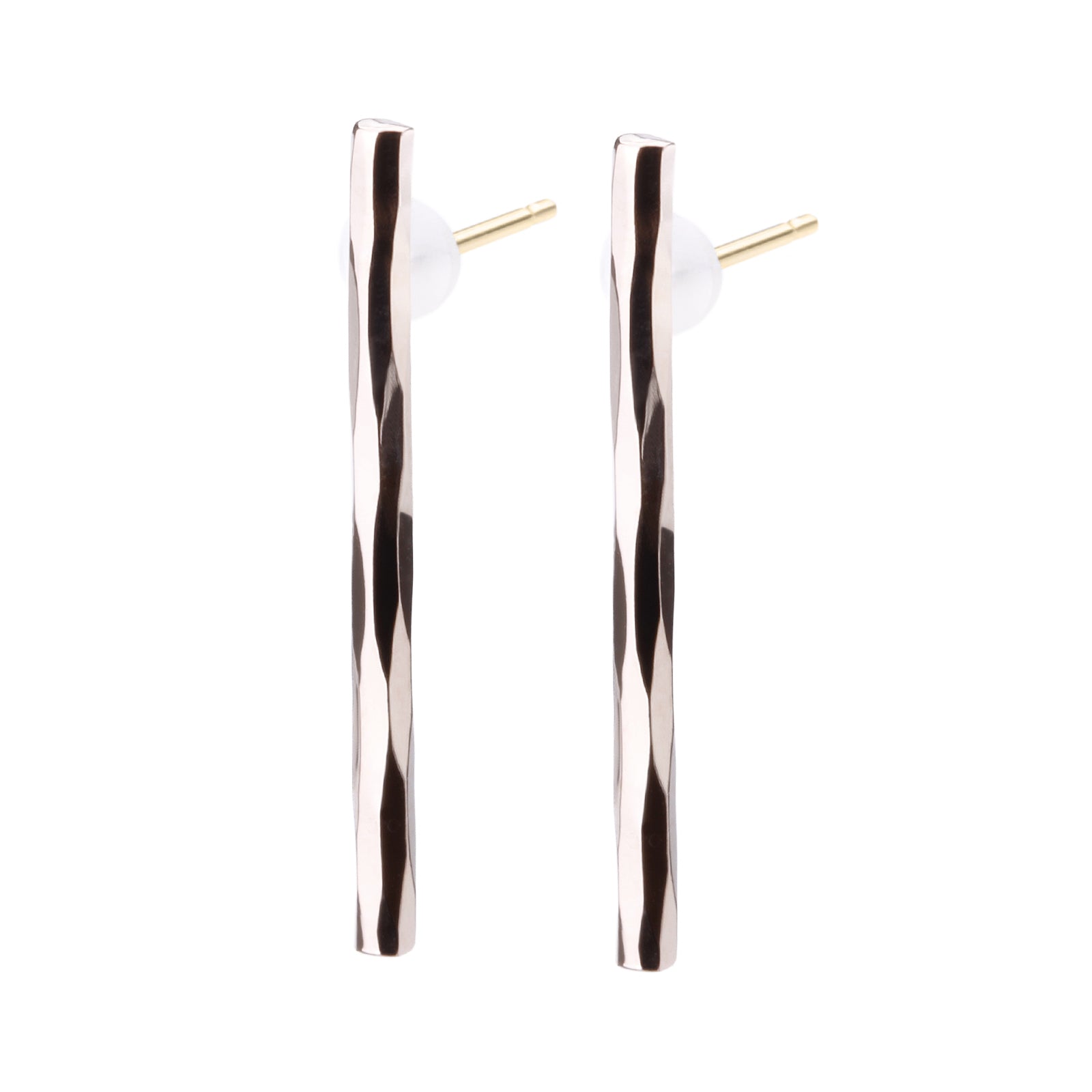 K18post スティックピアス 4デザイン×3カラー