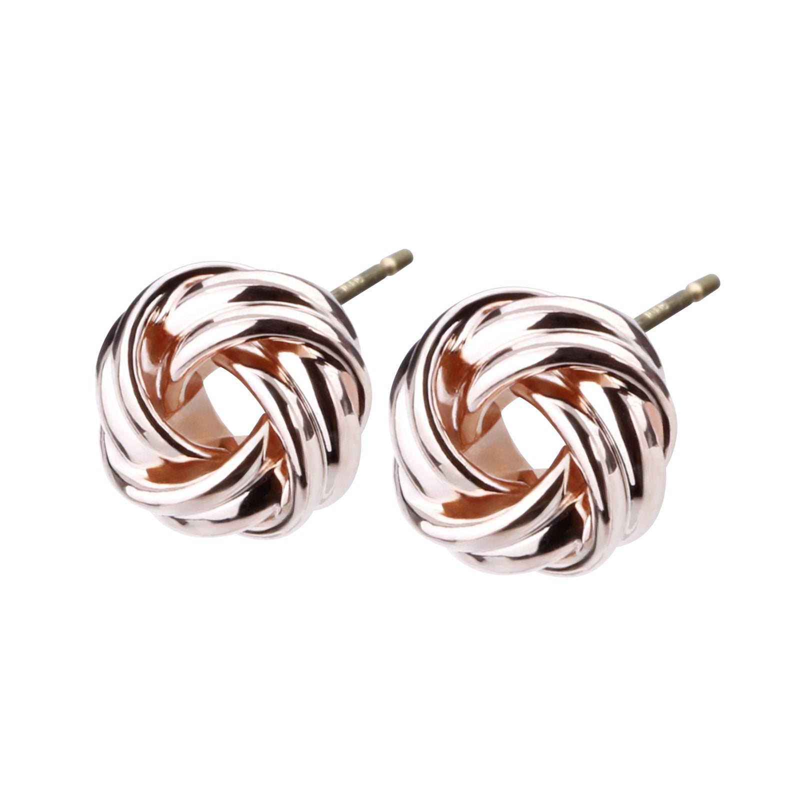 K18post アンティークライクピアス