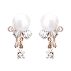 シェルパールビジューイヤリング