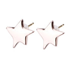 K18post クラフトスターピアス