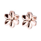 K18post クラフトフラワーピアス