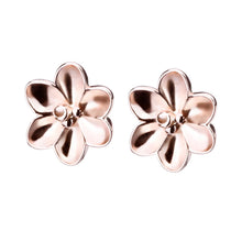 K18post クラフトフラワーピアス