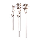 Pt900post スティックバックキャッチピアス