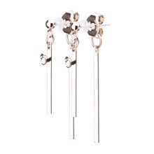 Pt900post スティックバックキャッチピアス