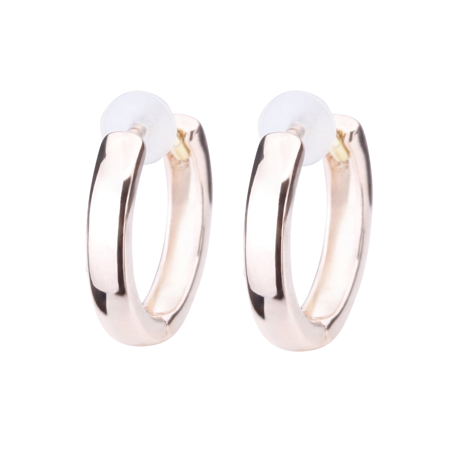 K18post プレーンフープピアス スモール