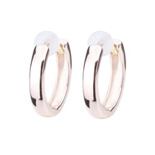 K18post プレーンフープピアス スモール