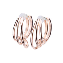 Pt900post トリニティフープピアス