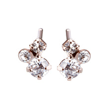 キュービック＆クリスタルピアス