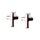 K18post クラフトクロスピアス