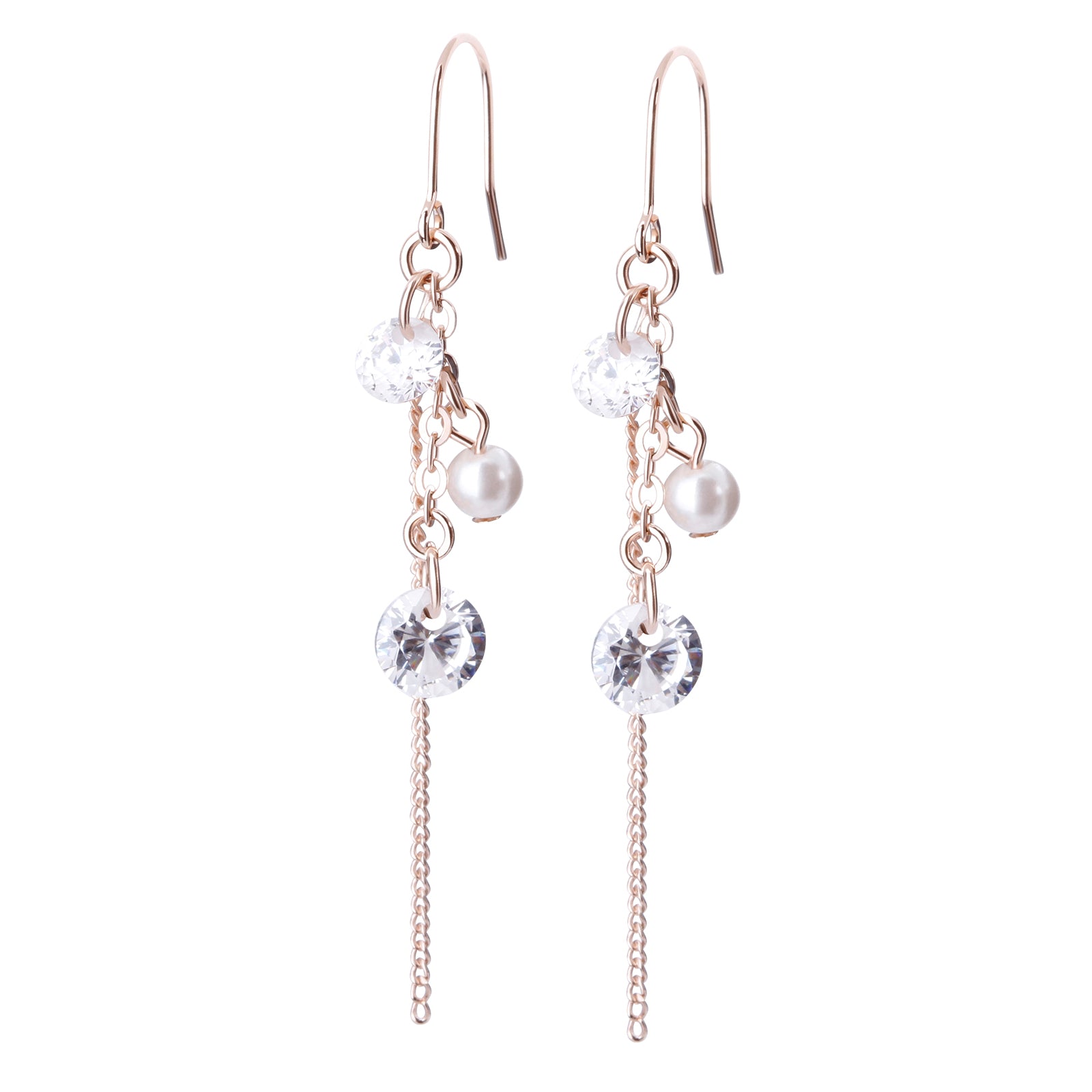 キュービックチェーンピアス