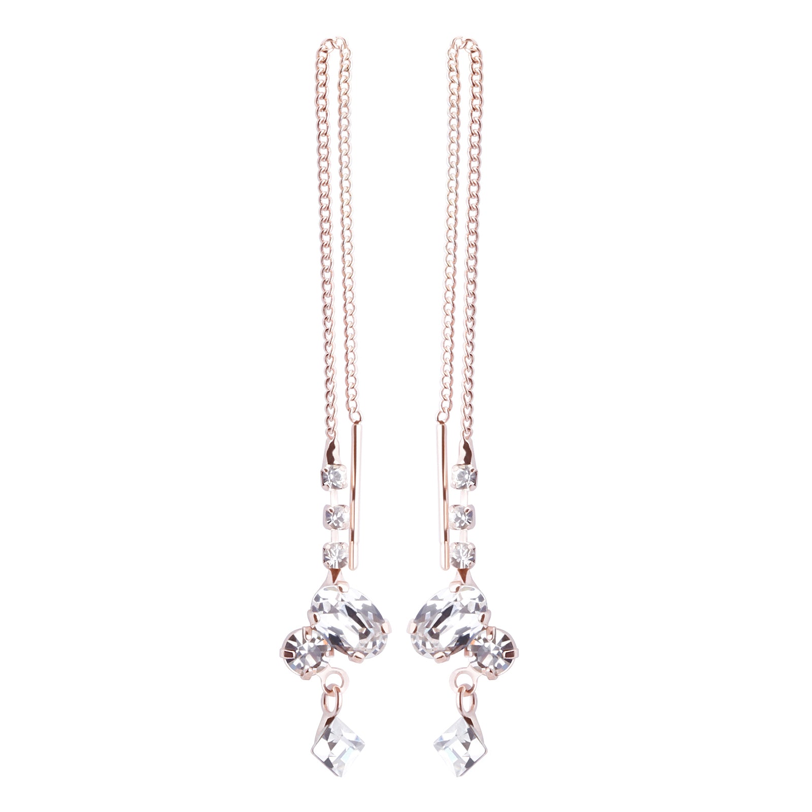 Preciosa Crystals リュミエールアメリカンピアス