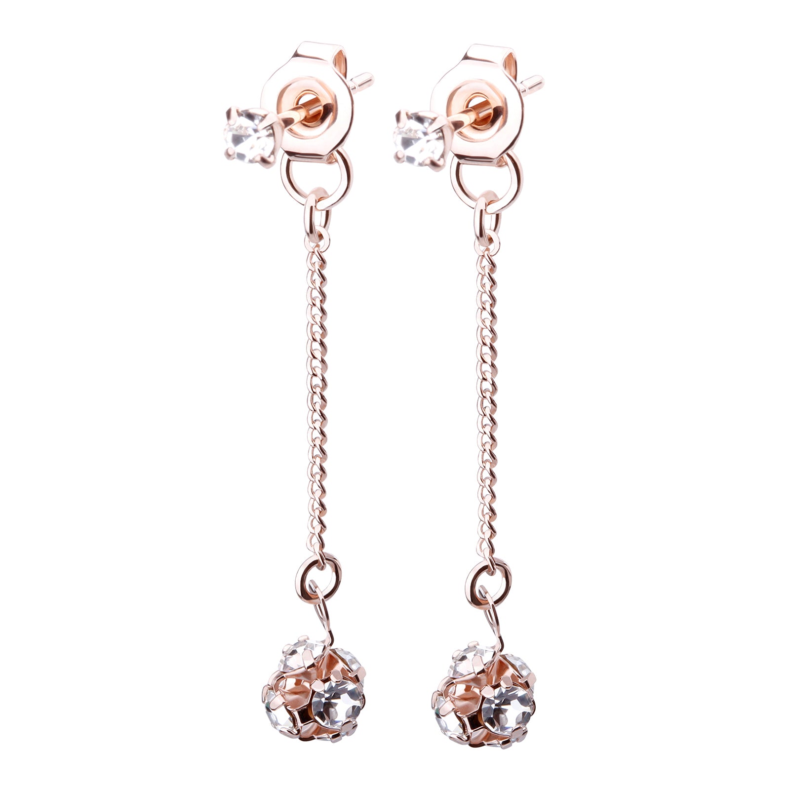 ロンデルボールピアス