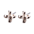 サージカルステンレス316L クラフトフラワーピアス