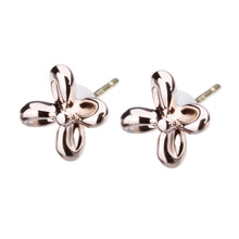 K18post クラフトフラワーピアス