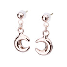 K18post クレセントピアス