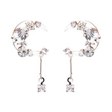 Preciosa Crystal クレセントピアス