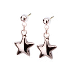 K18post クラフトスターピアス