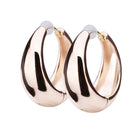 K18post ドロップフープピアス ラージ