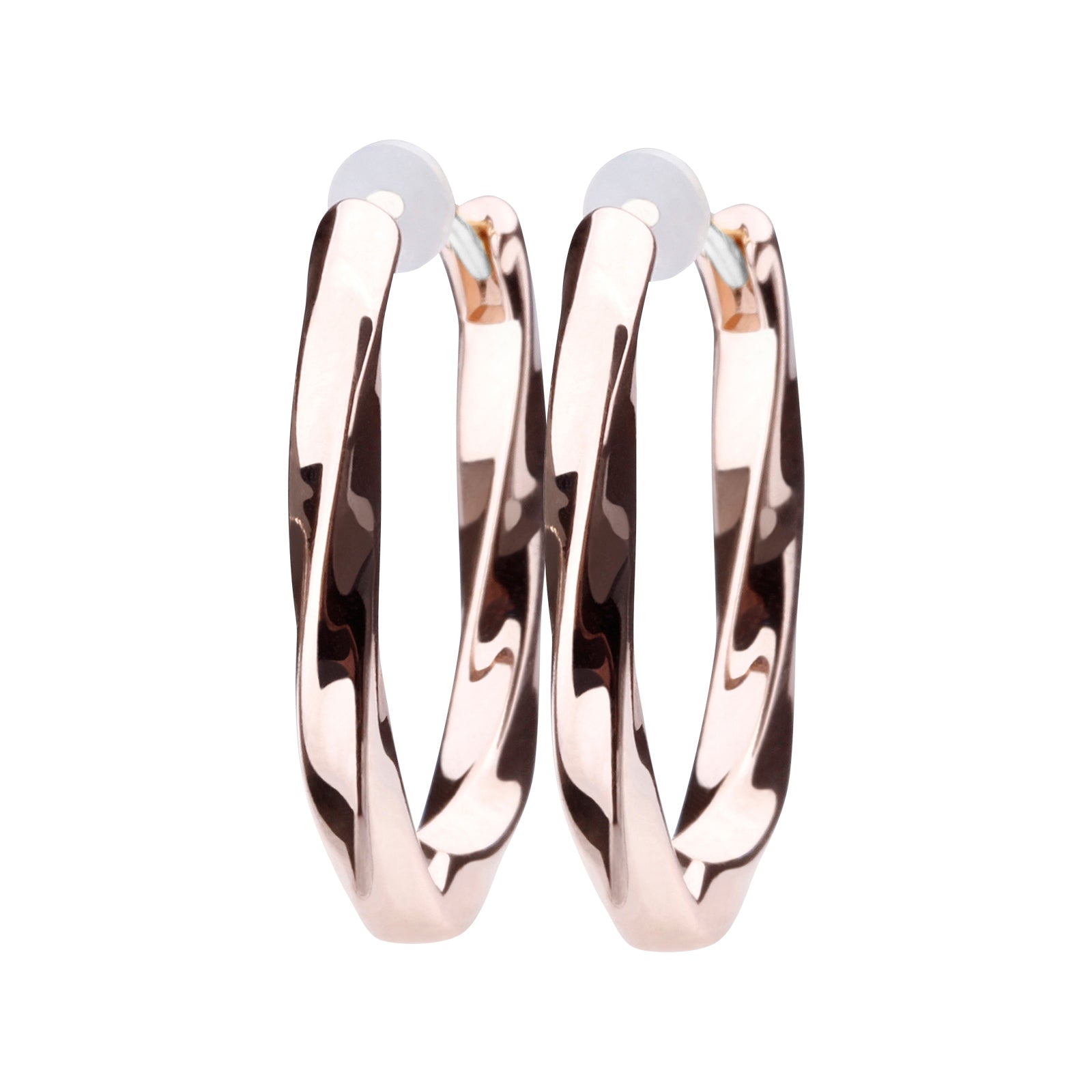 Pt900post メビウスフープピアス