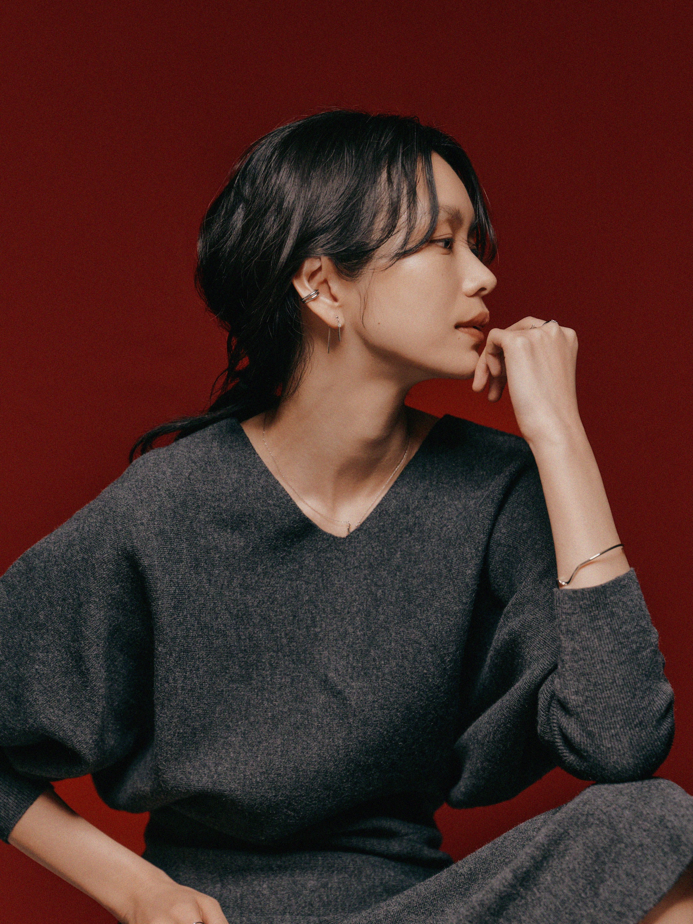 Pt900post スティックバックキャッチピアス