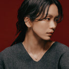 Pt900post スティックバックキャッチピアス