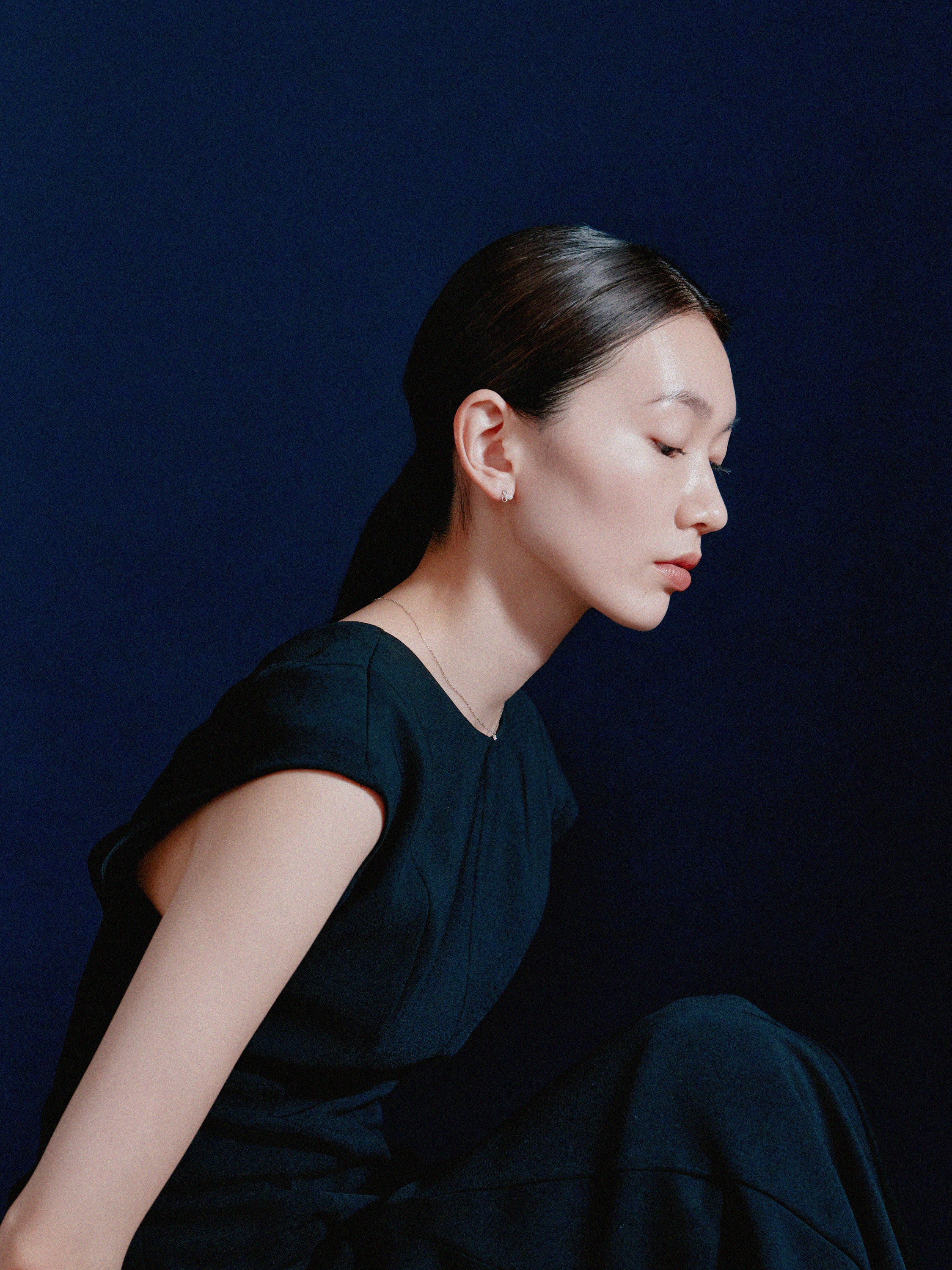 Pt900post パール＆ビジューピアス