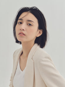 Pt900post クラフトドロップピアス