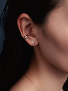 Pt900post オープンハートピアス