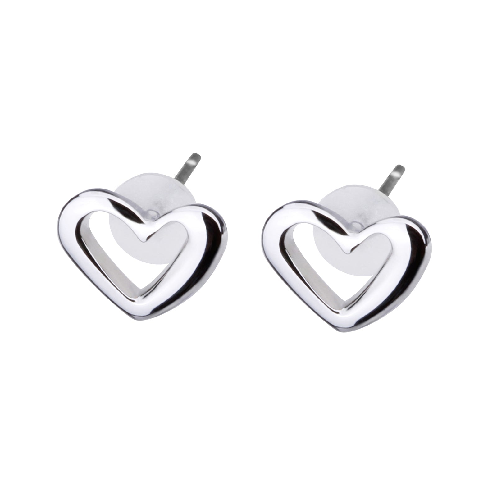 Pt900post オープンハートピアス