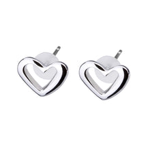 Pt900post オープンハートピアス