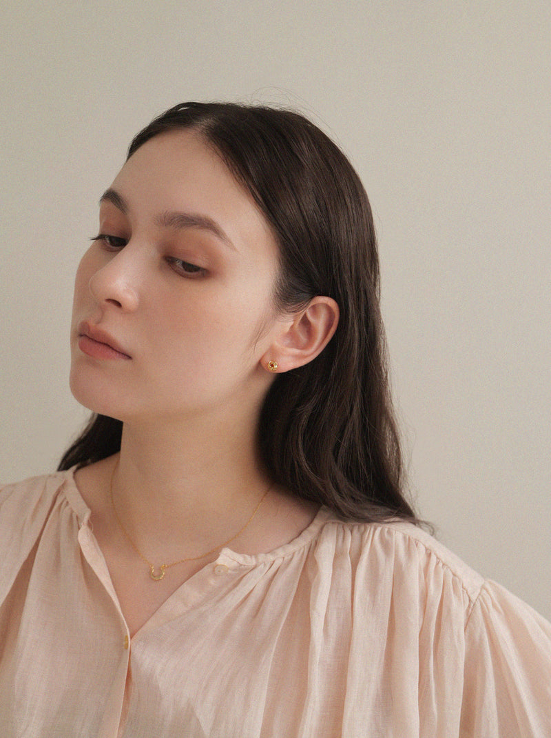 Pt900post アンティークライクピアス