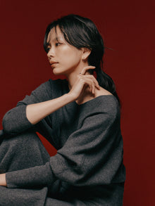 Pt900post プレーンフープピアス