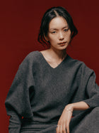 Pt900post カーブドフープピアス