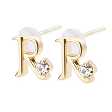 K18post イニシャルピアス