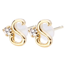 K18post イニシャルピアス