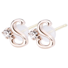 K18post イニシャルピアス