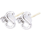 K18post イニシャルピアス