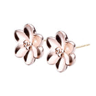 K18post クラフトフラワーピアス