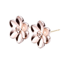 K18post クラフトフラワーピアス