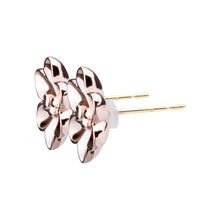 K18post クラフトフラワーピアス