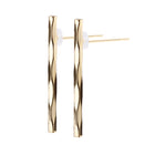 K18post スティックピアス 4デザイン×3カラー