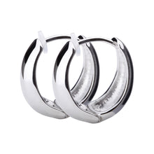 Pt900post ドロップフープピアス ミディアム