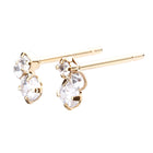 キュービック＆クリスタルピアス