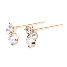 キュービック＆クリスタルピアス