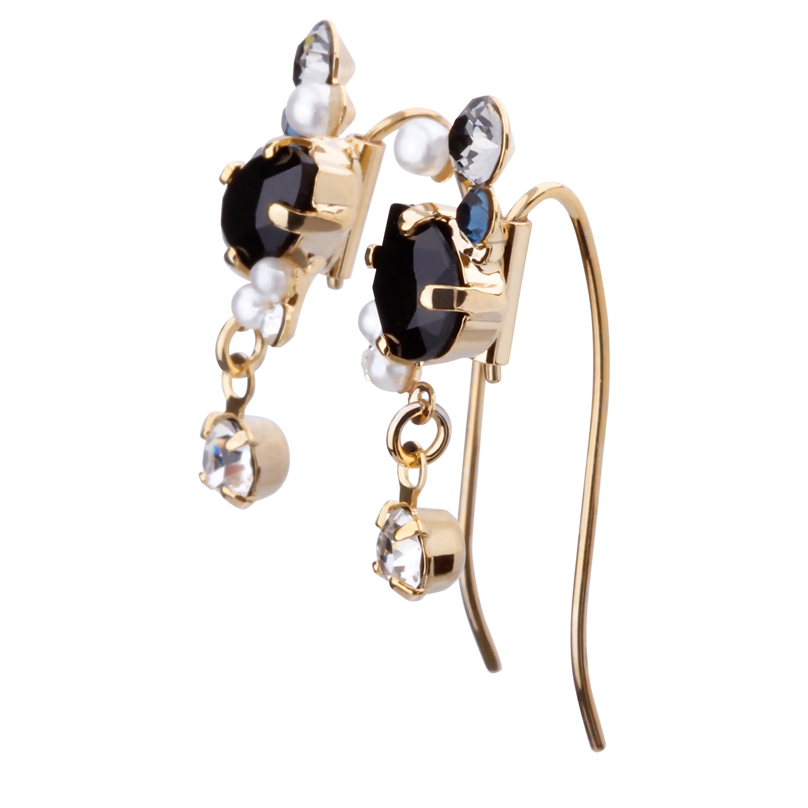 Preciosa Crystals ビジューフックピアス