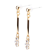 Pt900post メタリックバーピアス