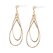 Pt900post ドロップフレームピアス