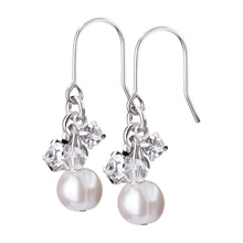 パール＆ビジューフックピアス