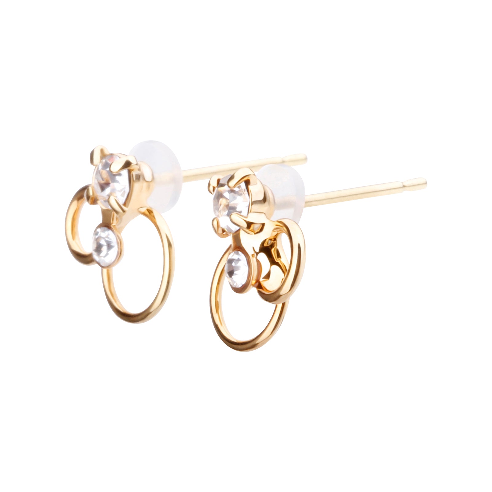 サークル＆ビジューピアス